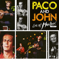 the album cover for Paco De Lucia - Paco And John Live At Montreux 1987 [Reissue]