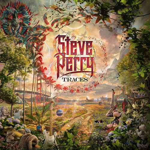the album cover for Steve Perry - Traces [LP]