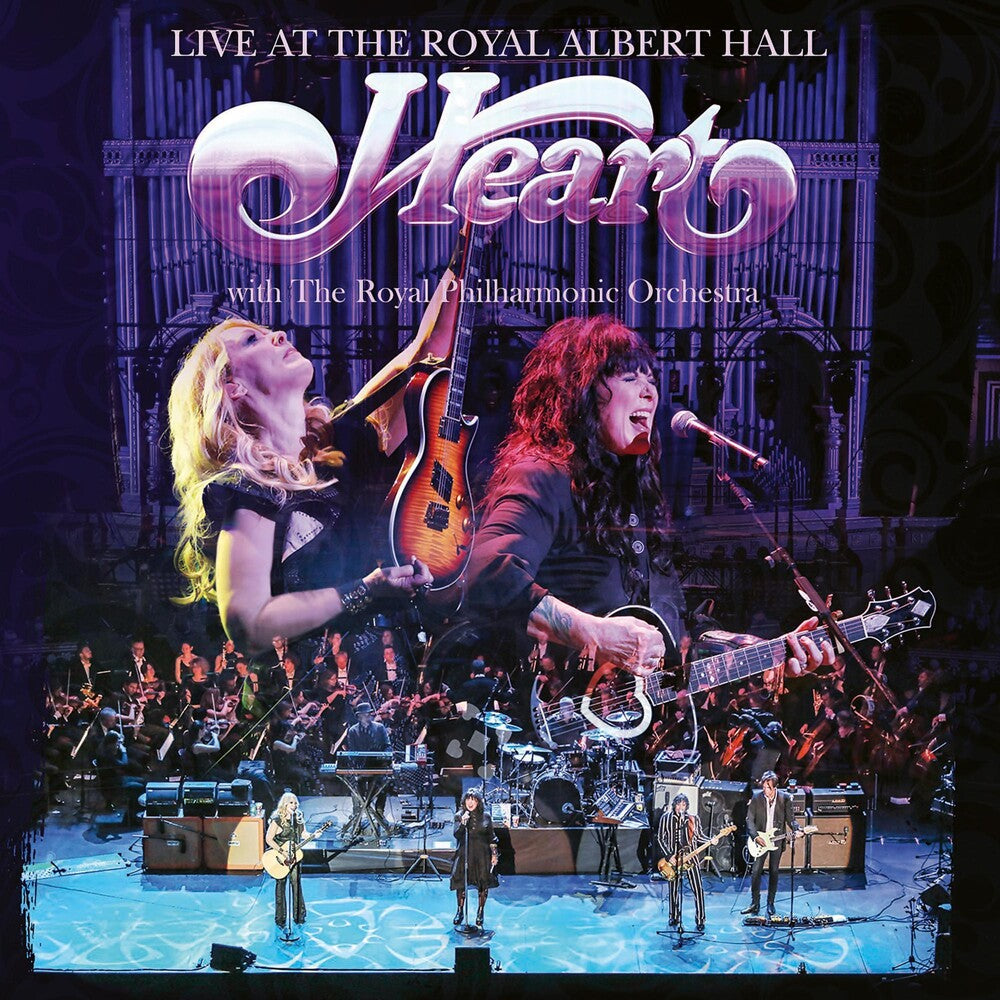 the album cover for Heart - Live At The Royal Albert Hall [Colored Vinyl] [Limited Edition] (Pnk)