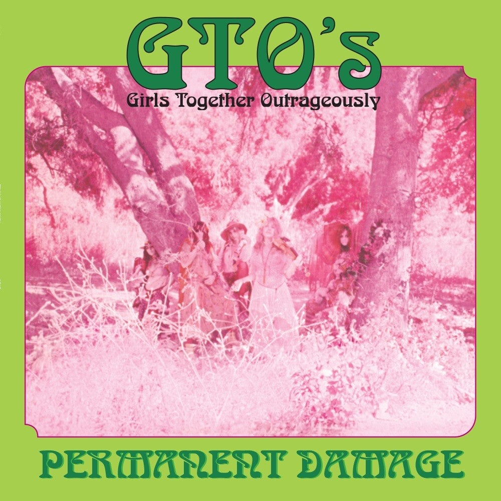 the album cover for Gtos - Permanent Damage (Uk)