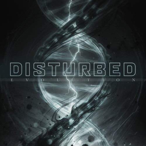 the album cover for Disturbed - Evolution [Deluxe 2LP]