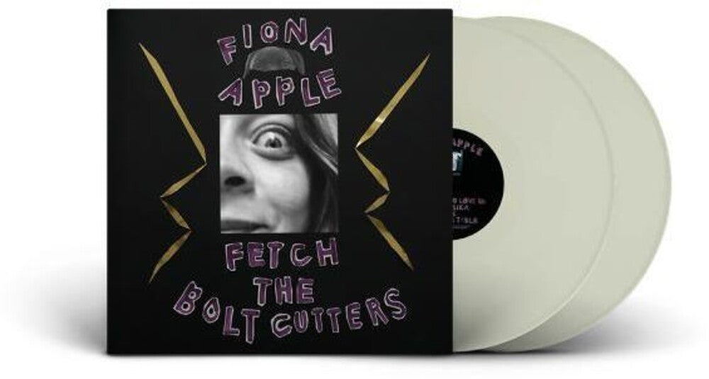 the album cover for Fiona Apple - Fetch The Bolt Cutters [Indie Exclusive Limited Edition 180G Opaque Pearl 2LP]