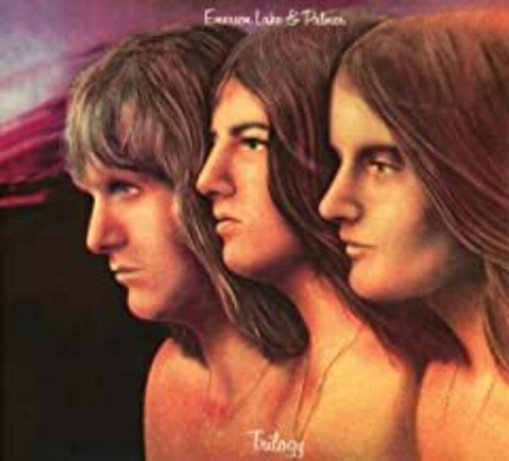the album cover for Emerson, Lake & Palmer - Trilogy