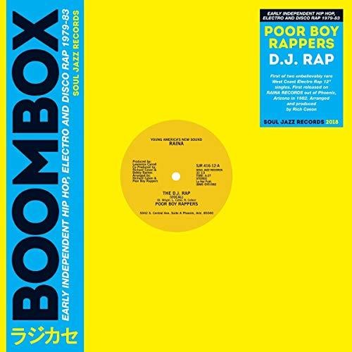 the album cover for Poor Boy Rappers - D.j. Rap