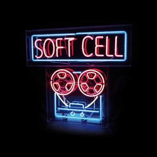 the album cover for Soft Cell - The Singles: Keychains & Snowstorms
