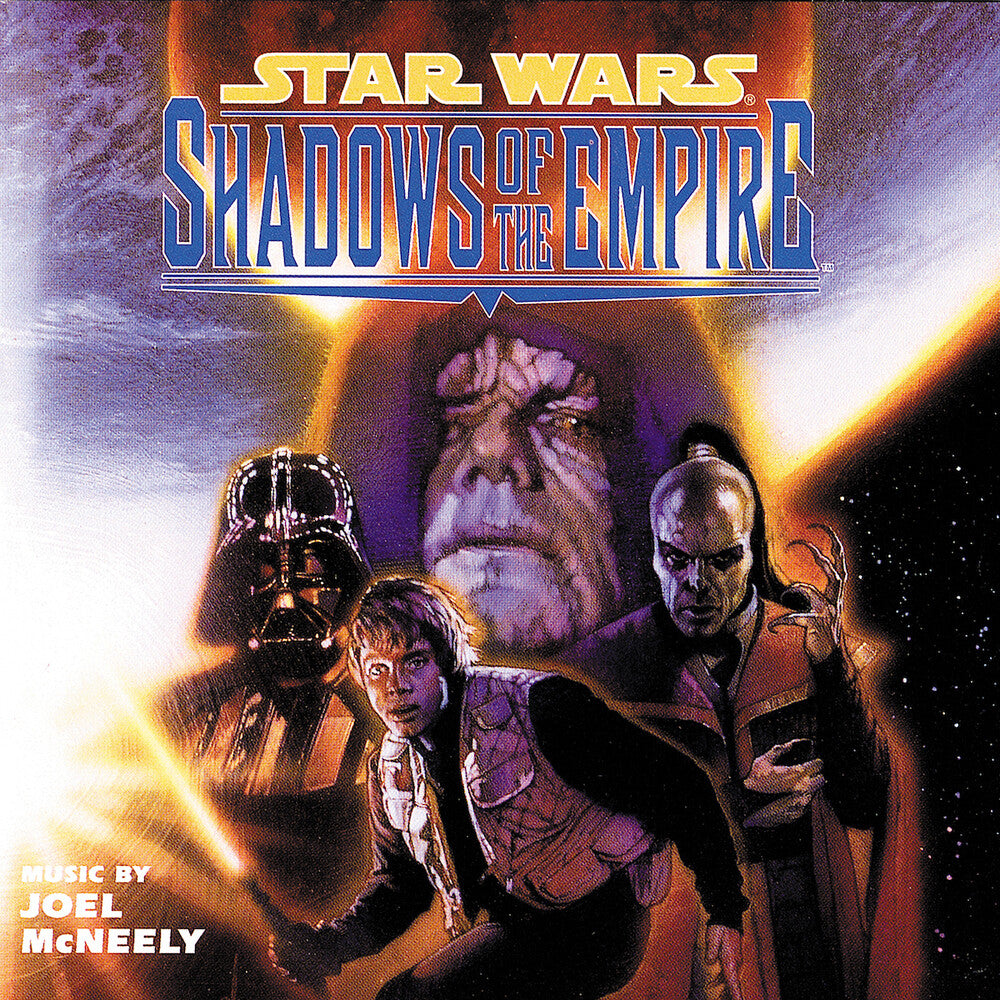 the album cover for Joel McNeely - Star Wars: Shadows Of The Empire (Original Game Soundtrack)