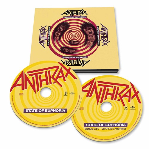 the album cover for Anthrax - State Of Euphoria: 30th Anniversary Edition [2CD]