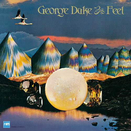 the album cover for George Duke - Feel