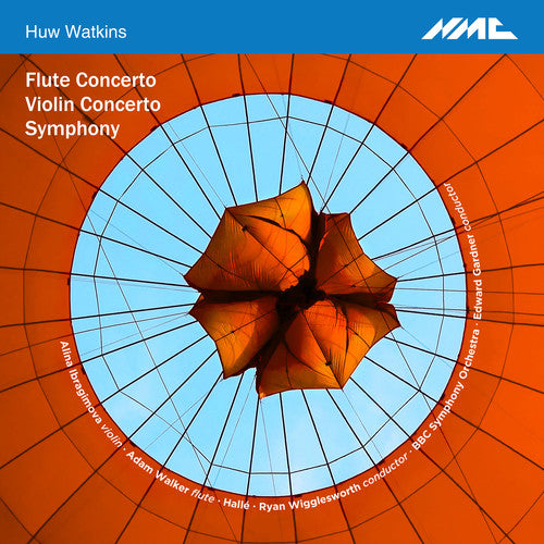 the album cover for Watkins / Walker / Halle - Flute Concerto / Violin Concerto / Symphony