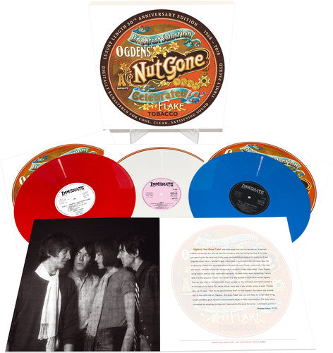 the album cover for Small Faces - Ogdens Nutgone Flake [Colored Vinyl] [180 Gram] [With Booklet] [Deluxe] (Uk)