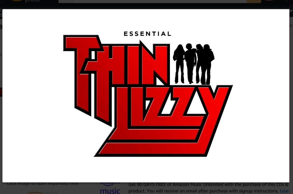 the album cover for Thin Lizzy - Essesntial Thin Lizzy