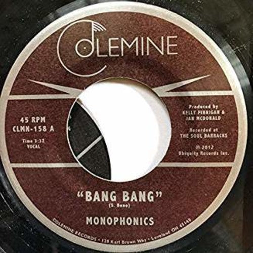 the album cover for Monophonics - Bang Bang / Thinking Black