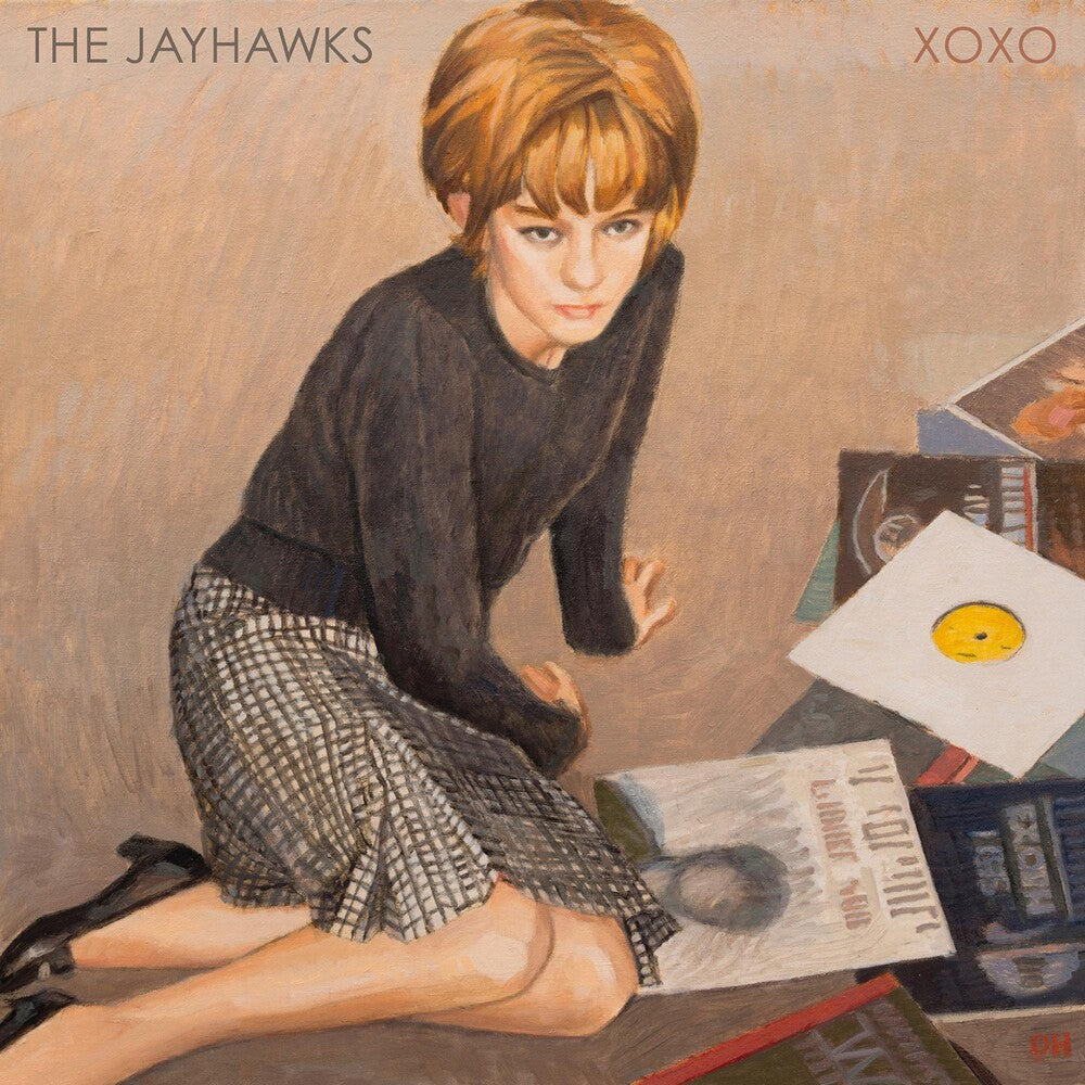 the album cover for The Jayhawks - XOXO [Indie Exclusive Limited Edition White LP]