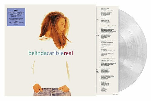 the album cover for Belinda Carlisle - Real [Colored Vinyl] (Uk)
