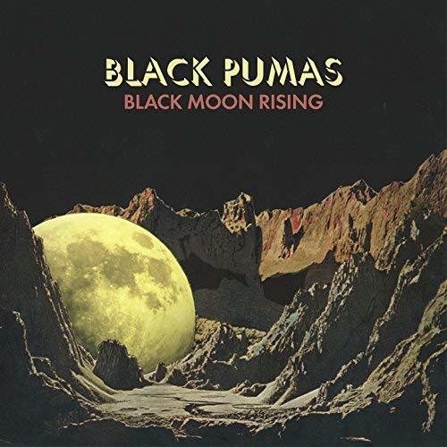 the album cover for Black Pumas - Black Moon Rising / Fire