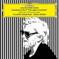 the album cover for Bernstein / Zimerman / Berliner Phil / Rattle - Symphony No 2 the Age of Anxiety