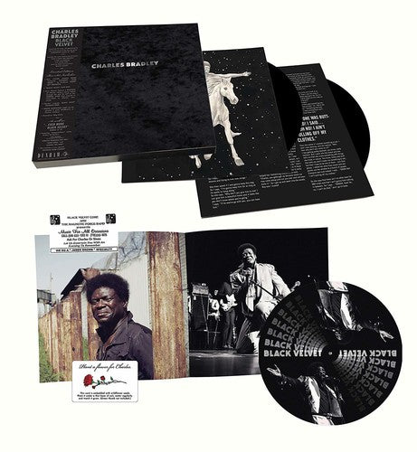 the album cover for Charles Bradley - Black Velvet [Limited Edition LP Box Set]