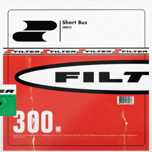 the album cover for Filter - Short Bus (Indie Exclusive White Vinyl)
