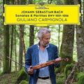 the album cover for Bach / Giuliano Carmignola - Sonatas & Partitas