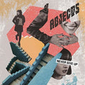 the album cover for Abjects - Never Give Up [Clear Vinyl] [180 Gram] [Download Included]