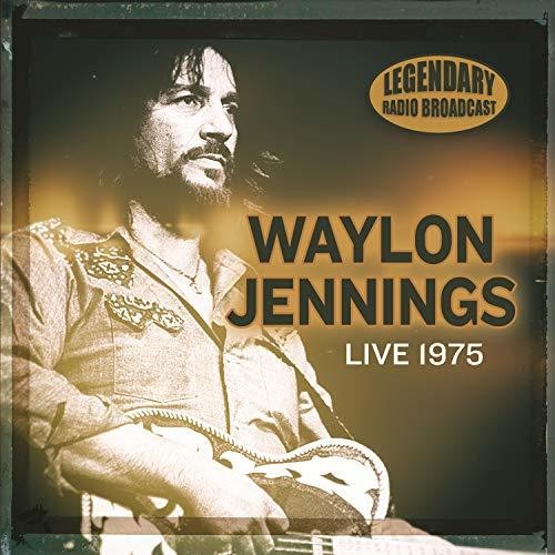 the album cover for Waylon Jennings - Live 1975