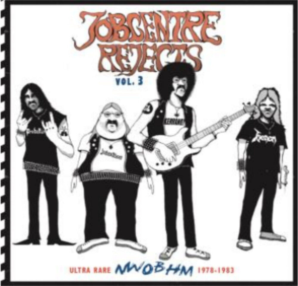 the album cover for Jobcentre Rejects Vol 3 - Ultra Rare Nwobhm 1978- - Jobcentre Rejects Vol. 3 - Ultra rare NWOBHM 1978-1983 / Various