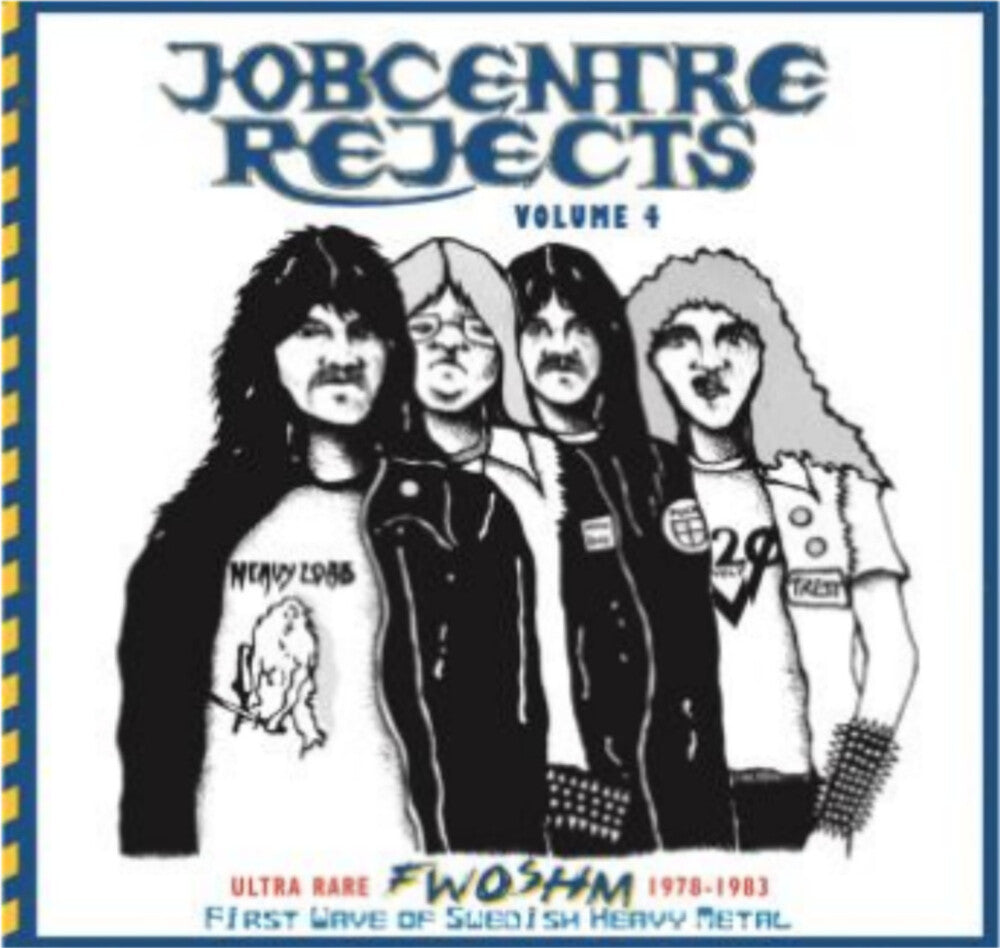the album cover for Jobcentre Rejects Vol 4 - Ultra Rare Fwoshm 1978- - Jobcentre Rejects Vol. 4 - Ultra rare FWOSHM 1978-1983 / Various