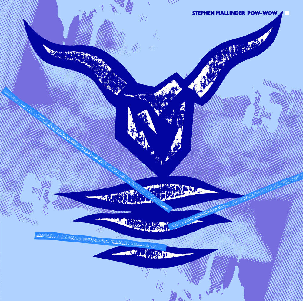 the album cover for Stephen Mallinder - Pow Wow