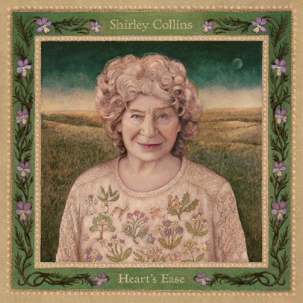 the album cover for Shirley Collins - Heart's Ease [LP]