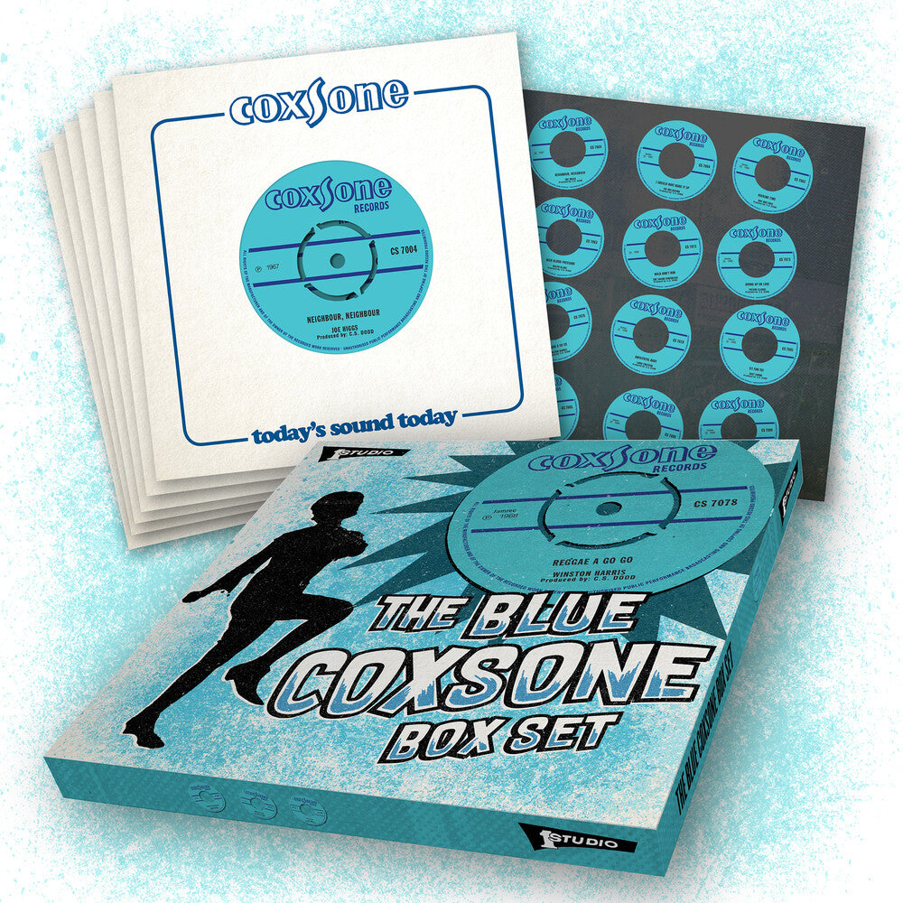 the album cover for Blue Coxsone Box Set / Various - Blue Coxsone Box Set / Various (Box)
