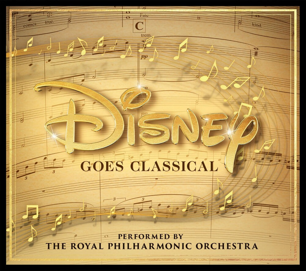 the album cover for The Royal Philharmonic Orchestra - Disney Goes Classical