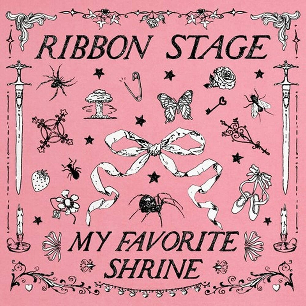 the album cover for Ribbon Stage - My Favorite Shrine Ep