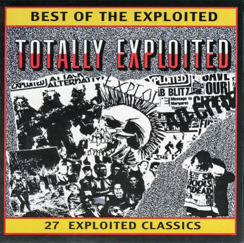the album cover for Exploited - Totally Exploited
