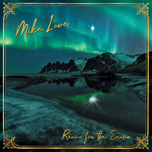 the album cover for Mike Love - Reason For The Season [Clear with Red & Green Splatter LP]