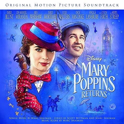 the album cover for Mary Poppins [Movie] - Mary Poppins Returns [Soundtrack]