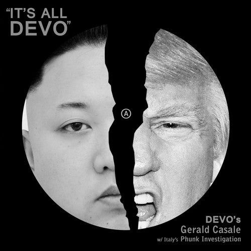 the album cover for DEVO's Gerald V. Casale - It's All Devo