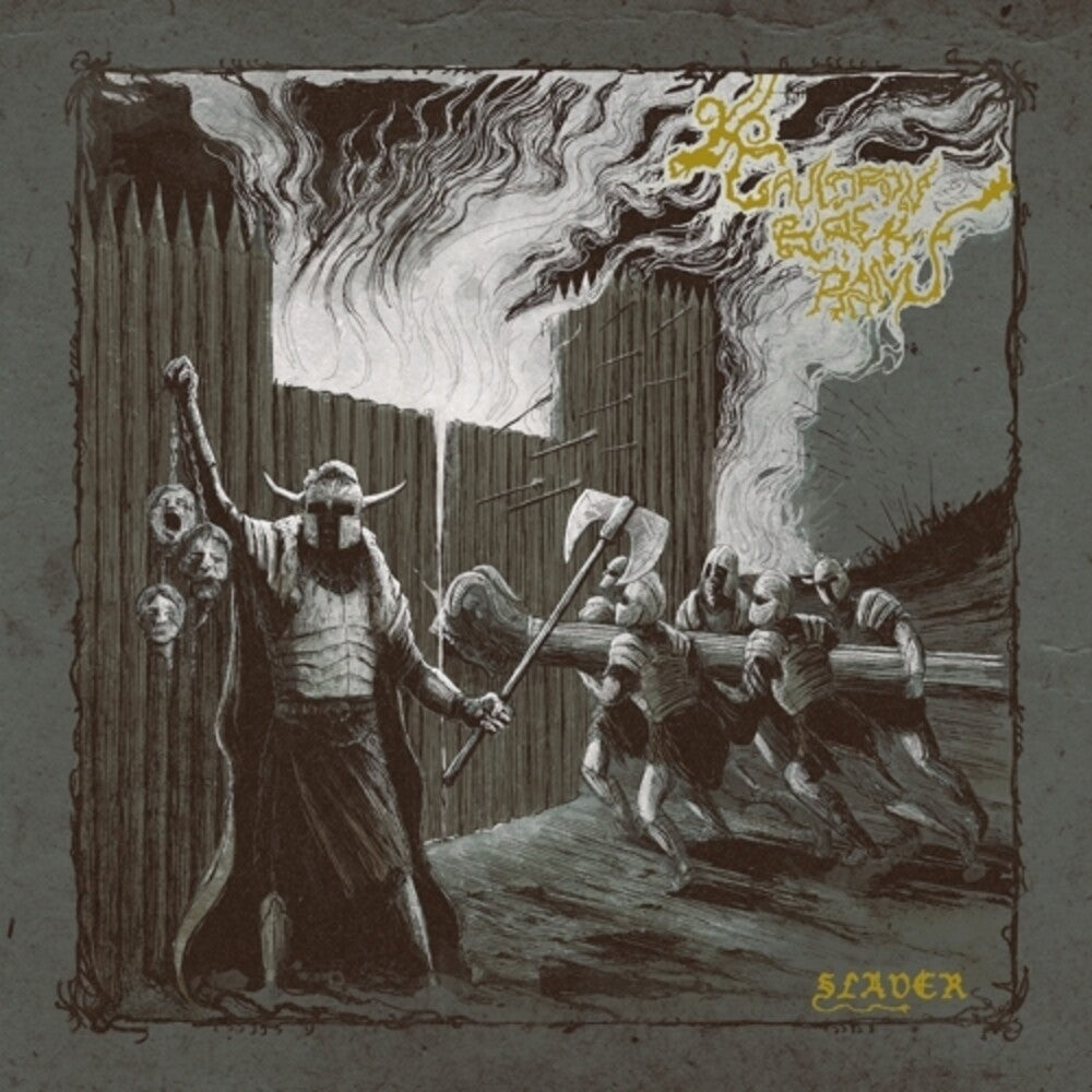the album cover for Cauldron Black Ram - Slaver [Colored Vinyl]