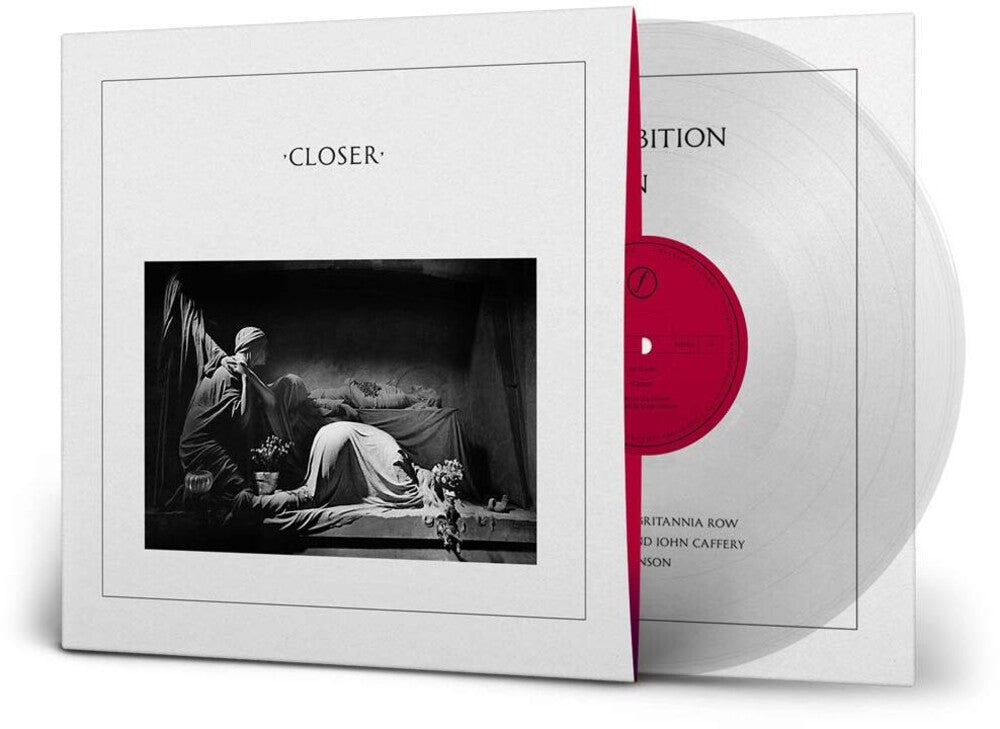 the album cover for Joy Division - Closer: 40th Anniversary Limited Crystal Clear Edition [LP]