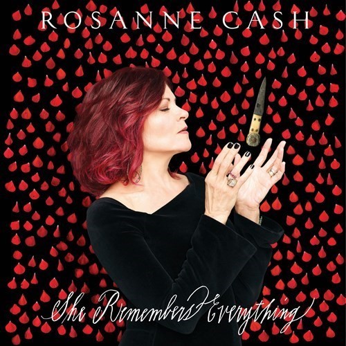 the album cover for Rosanne Cash - She Remembers Everything [Pink LP]