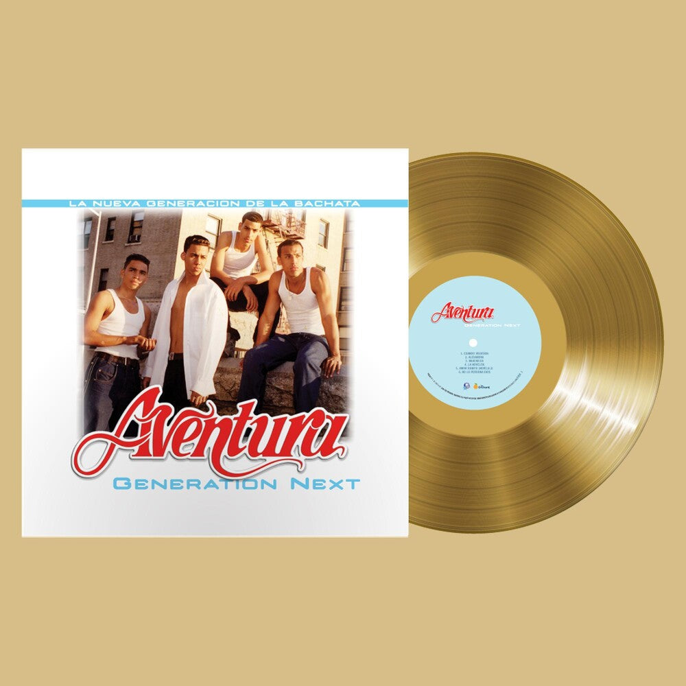 the album cover for Aventura - Generation Next [Gold LP]