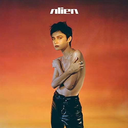 the album cover for Morgan Saint - Alien