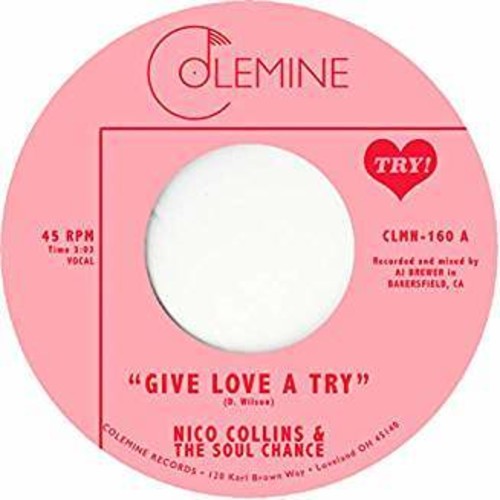 the album cover for Nico Collins & Soul Chance - Give Love A Try