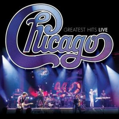 the album cover for Chicago - Greatest Hits Live (W/Dvd)