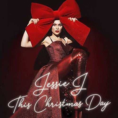 the album cover for Jessie J - This Christmas Day