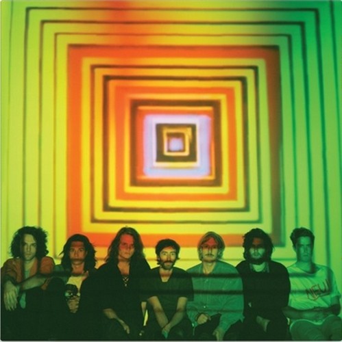 the album cover for King Gizzard & The Lizard Wizard - Float Along - Fill Your Lungs [Easter Yellow LP]