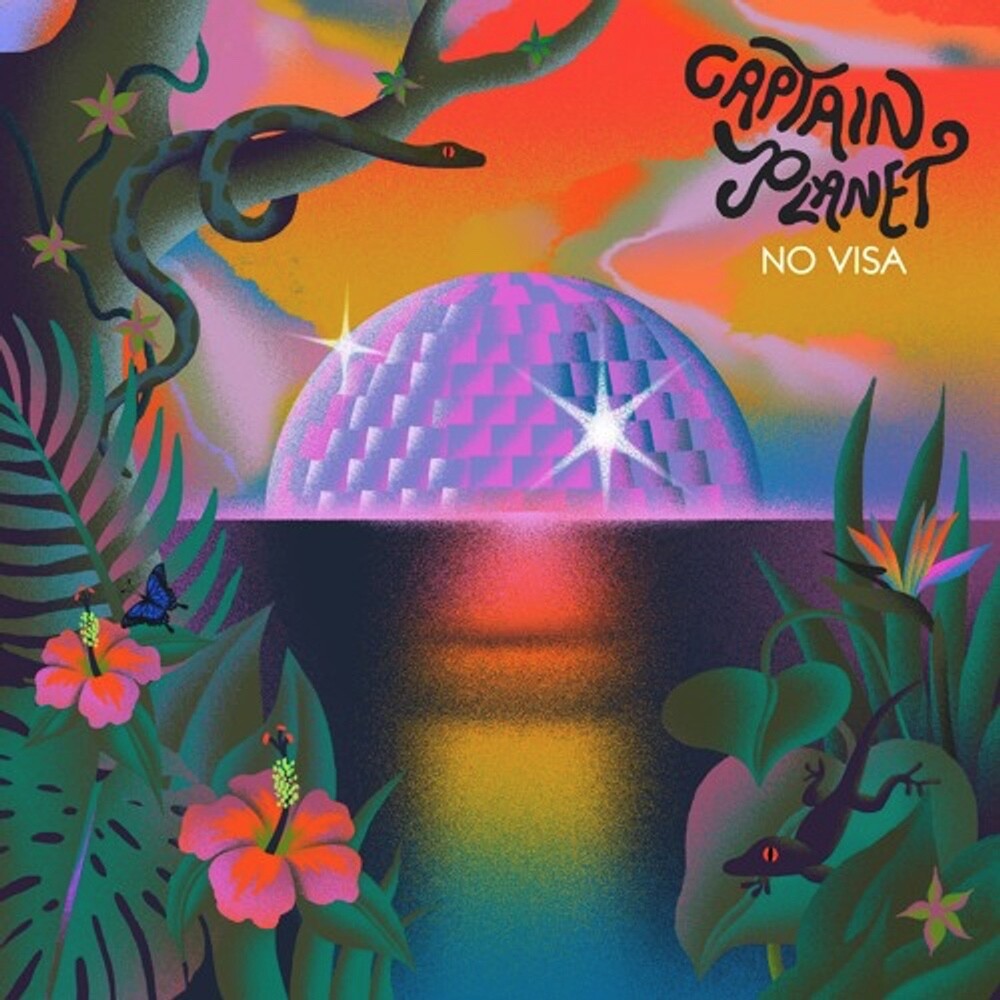 the album cover for Captain Planet - No Visa