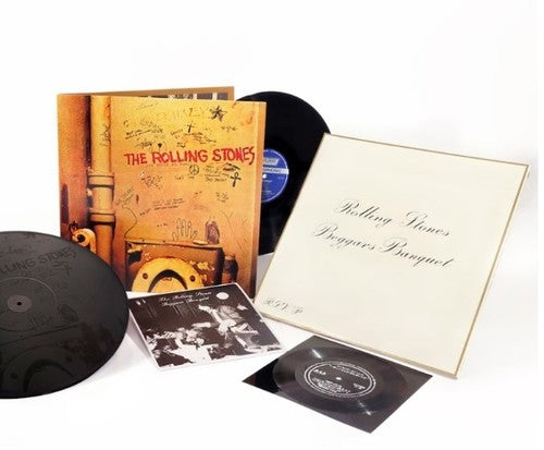 the album cover for The Rolling Stones - Beggars Banquet: 50th Anniversary Edition [2LP+7in]