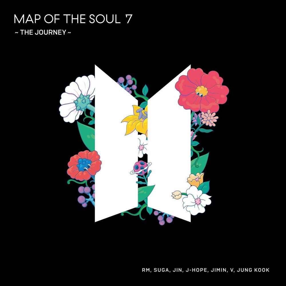 the album cover for BTS - Map Of The Soul: 7 The Journey