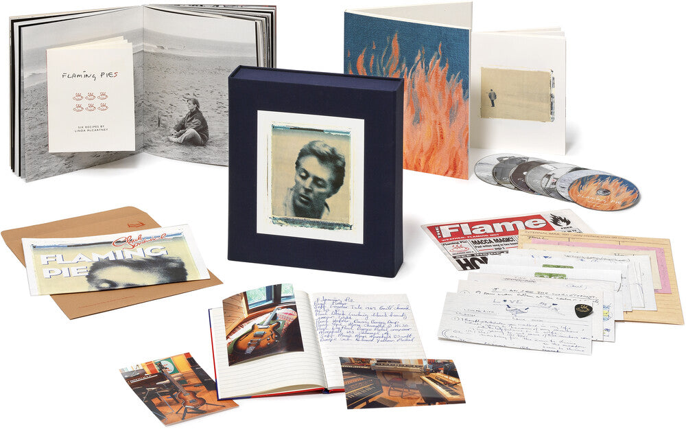the album cover for Paul McCartney - Flaming Pie: Archive Collection [Limited Edition Deluxe 5CD/2DVD Box Set]
