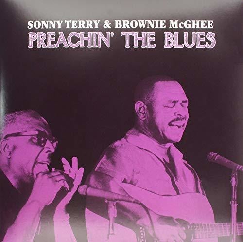 the album cover for Sonny Terry & Brownie - Preachin The Blues (Gate) [180 Gram] (Uk)